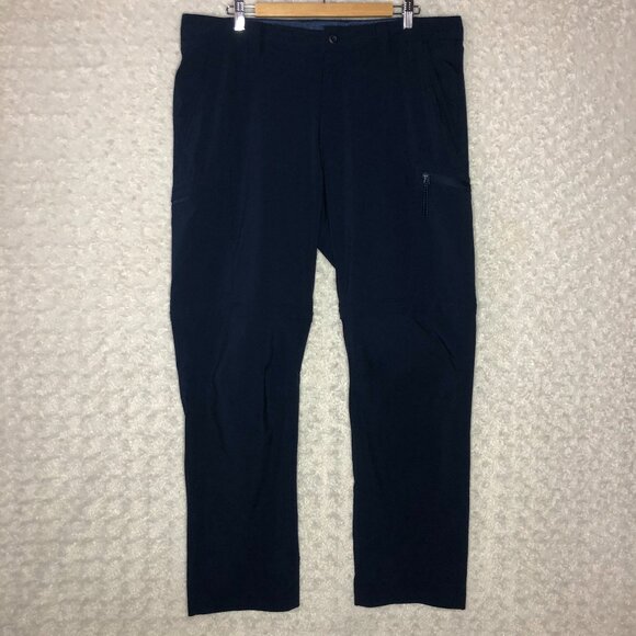 Columbia PFG Men's Nylon Zip Convertible Hiking Pants/Shorts Green Size‎ 38W 32L - Picture 1 of 10